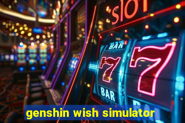 genshin wish simulator